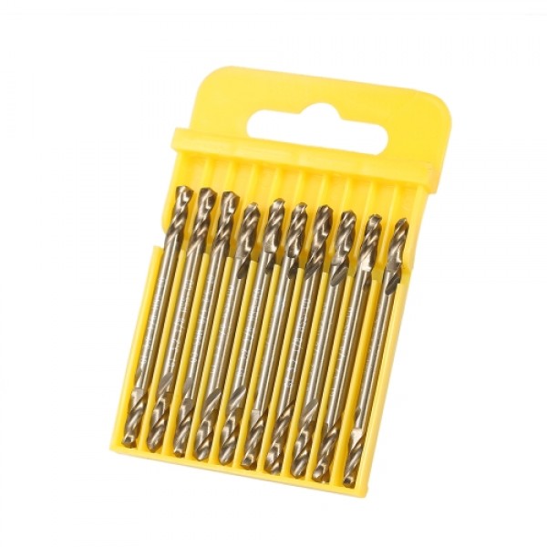 10pcs 1/8" HSS-Co Drills Double Ended Cobalt ...