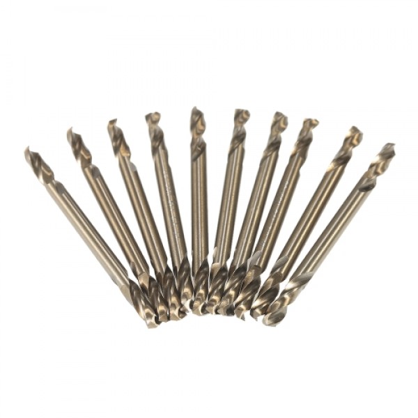 10pcs 1/8" HSS-Co Drills Double Ended Cobalt ...