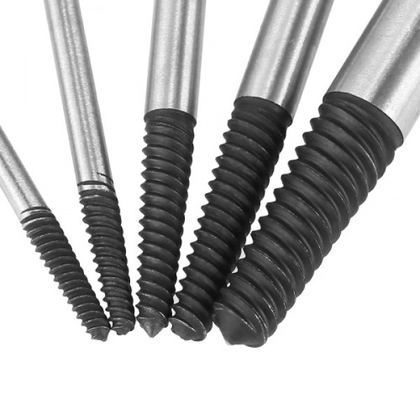 6pcs Broken Bolt Screw Extractor Remover Set Easy ...