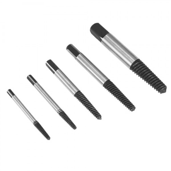 6pcs Broken Bolt Screw Extractor Remover Set Easy ...