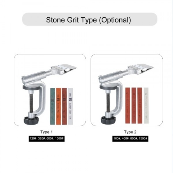 Sharpener Set Fixed-angle Knife Sharpener Knife Sharpening Kit Knife Slicker Edge Sharpener Abrasive Holding System with 4 Sharp