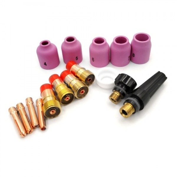 16PCS TIG Weldings Torch Nozzle Rings Cover TIG We...