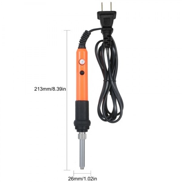 Electric Soldering Iron Kit Welding Iron Adjustable Temperature 200~450°C with 3pcs Solder Iron Tips Portable Zipper Carry Bag
