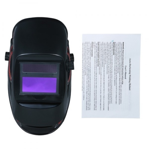 Welding Helmet Solar Powered Auto Darkening Protec...