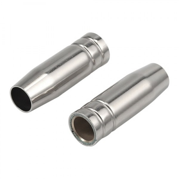 19Pcs MIG/MAG Welding Contact Tips 0.8mm M6 Gas Nozzle Tips Holder Replacement for Binzel 15AK Torch Welding