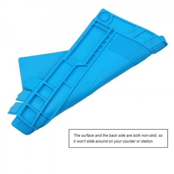 450×300MM Silicone Pad Magnetic Maintenance Mat Antistatic Maintenance Platform Heat Insulation Pad PCB Welding Working Pad for 