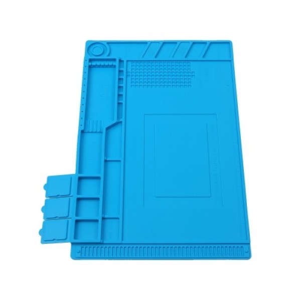 450×300MM Silicone Pad Magnetic Maintenance Mat Antistatic Maintenance Platform Heat Insulation Pad PCB Welding Working Pad for 