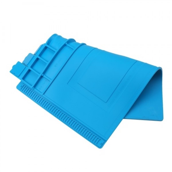 450×300MM Silicone Pad Magnetic Maintenance Mat Antistatic Maintenance Platform Heat Insulation Pad PCB Welding Working Pad for 