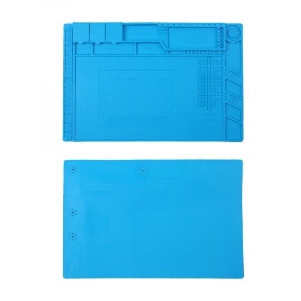 450×300MM Silicone Pad Magnetic Maintenance Mat Antistatic Maintenance Platform Heat Insulation Pad PCB Welding Working Pad for 