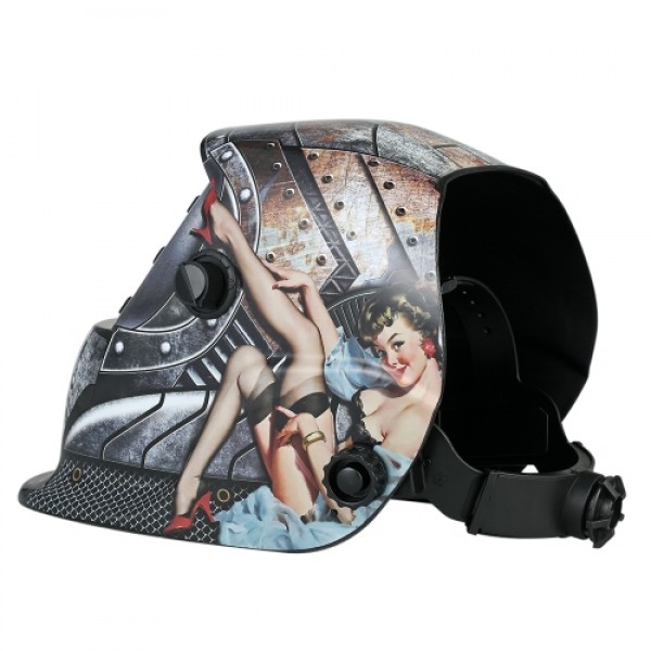 Industrial Welding Helmet Solar Power Auto Darkeni...