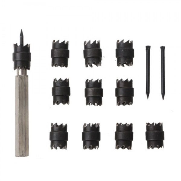 Spot Weld Cutter Set 13Pcs 3/8'' Rotary Spot Weld ...