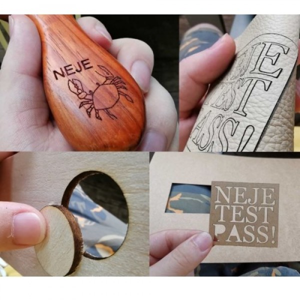 20W Desktop Laser Engraver Machine  DIY Laser Logo Mark Printer for Metal Engraving and Deep Wood Engraving