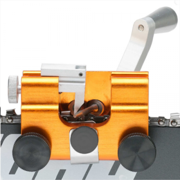 Manual Chainsaw Chain Sharpener Portable Hand-cran...