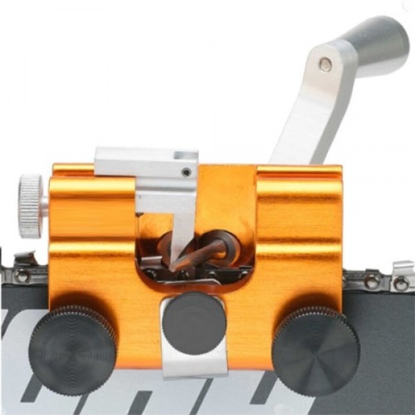 Manual Chainsaw Chain Sharpener Portable Hand-cranked Saw Chain Grinder Household Sharpening Tool Grinding Machine Accessory for