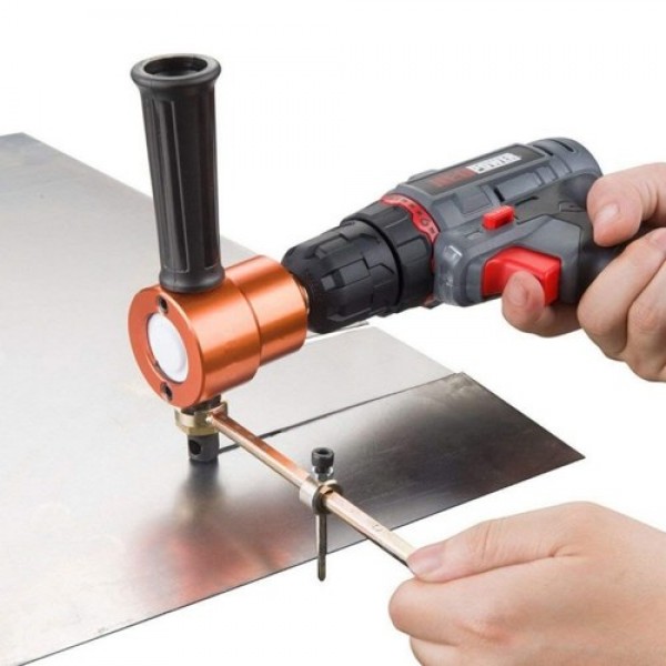Double Tip Sheet Metal Cutting Nibbler Metal Saw C...