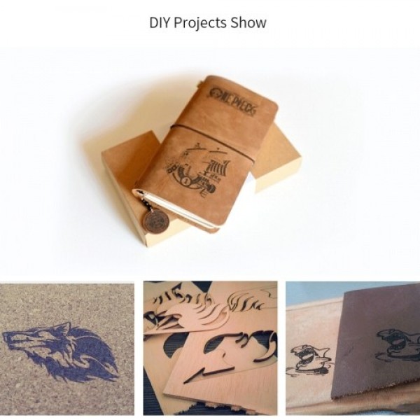 Laser Engraving Machine Offline Control Desktop Laser Engraver Printer Portable Carver DIY Laser Brand Mark Printer Working Area