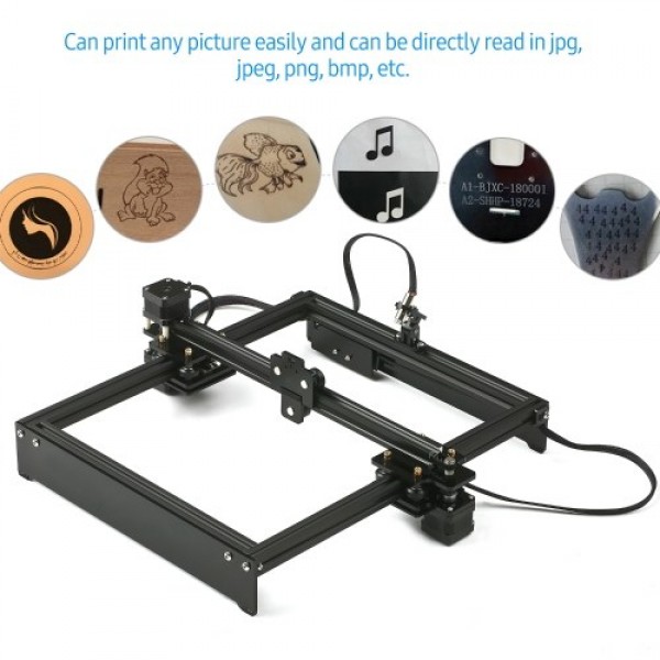 Laser Engraving Machine Offline Control Desktop Laser Engraver Printer Portable Carver DIY Laser Brand Mark Printer Working Area