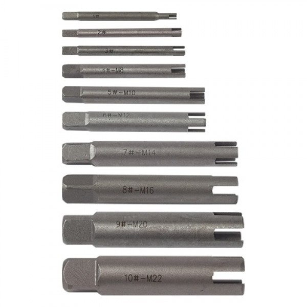 5 Pcs Tap Extractor 3/ 4 Flute Broken Head Screw R...