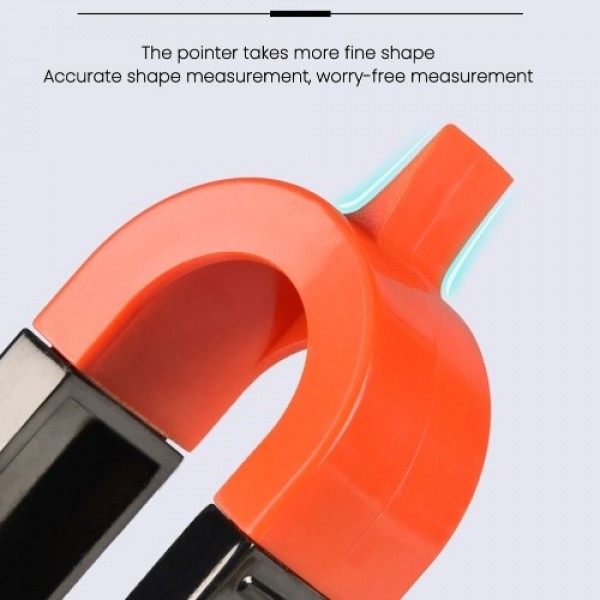 Woodworking Measuring Contour Gauge Multi-function Contour Gauge with Lock Widen Shape Duplication Tool  for Corners Woodworking