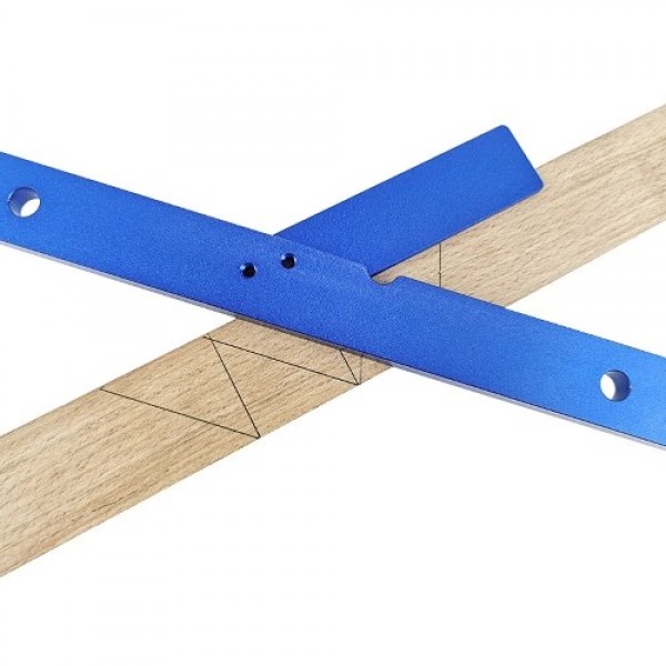 45 Degree Miter Ruler Angle Corner Ruler Measurement Tool For Woodworking Carpenter's Scriber
