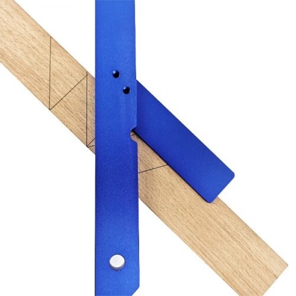 45 Degree Miter Ruler Angle Corner Ruler Measurement Tool For Woodworking Carpenter's Scriber