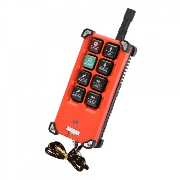 F21-E1B DC12-72V Industrial Remote Controller Switches Hoist Crane Control Lift Remote Control with One Transmitter and One Rece