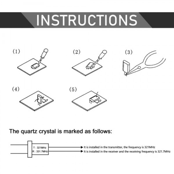 F21-E1B DC12-72V Industrial Remote Controller Switches Hoist Crane Control Lift Remote Control with One Transmitter and One Rece