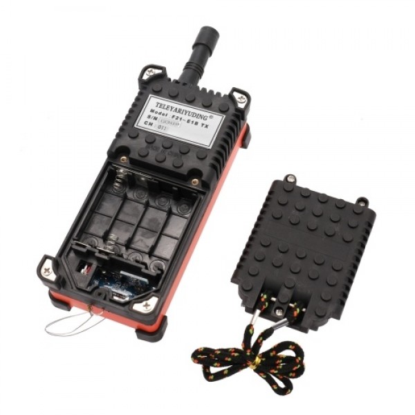 F21-E1B DC12-72V Industrial Remote Controller Switches Hoist Crane Control Lift Remote Control with One Transmitter and One Rece