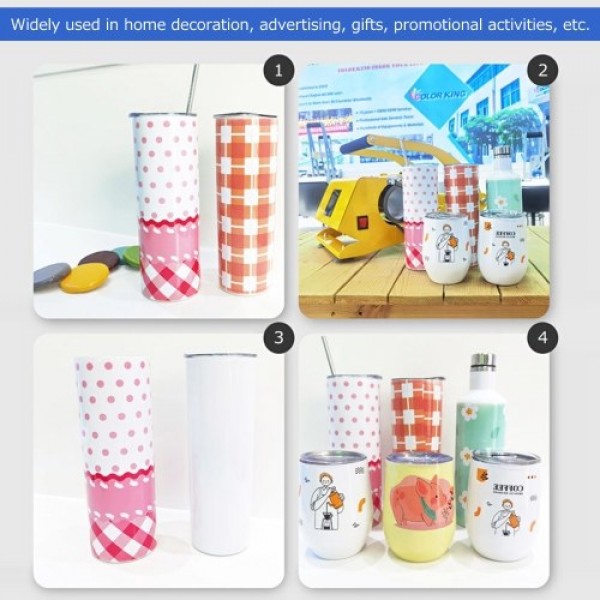 Mug Wrap Clamp Silicone and Iron Sublimation Mug Cup Clamp Mug DIY Cylindrical Heater Mug Heat Press Sublimation Machine Accesso