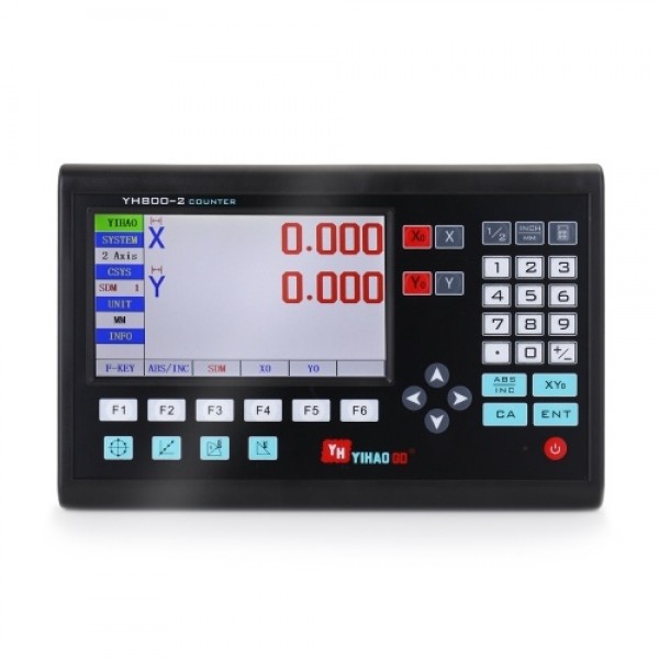 7 Inch LCD Large Screen Grating CNC Digital Readout Display Lathe Control Panel Controller Board Engraving Milling Machine Contr