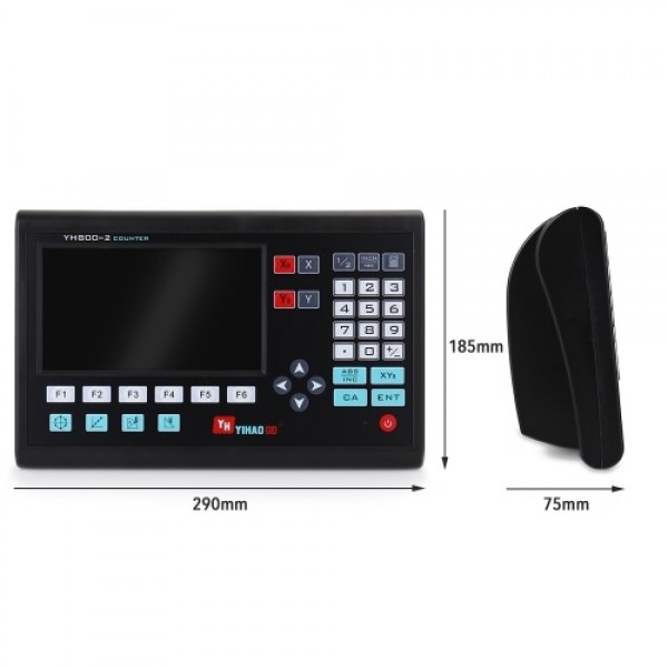 7 Inch LCD Large Screen Grating CNC Digital Readout Display Lathe Control Panel Controller Board Engraving Milling Machine Contr