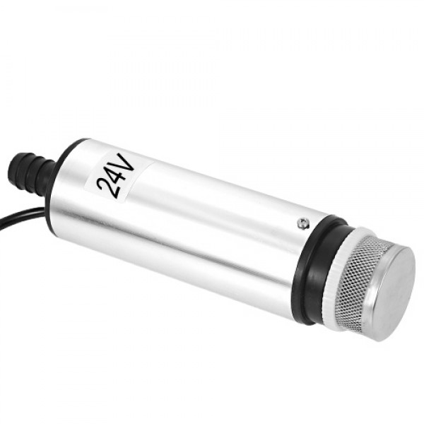 DC 12V/24V Submersible Pump for Pumping Diesel Oil Water 51mm Water Oil Diesel Fuel Transfer Pump Refueling with Fliter Screen