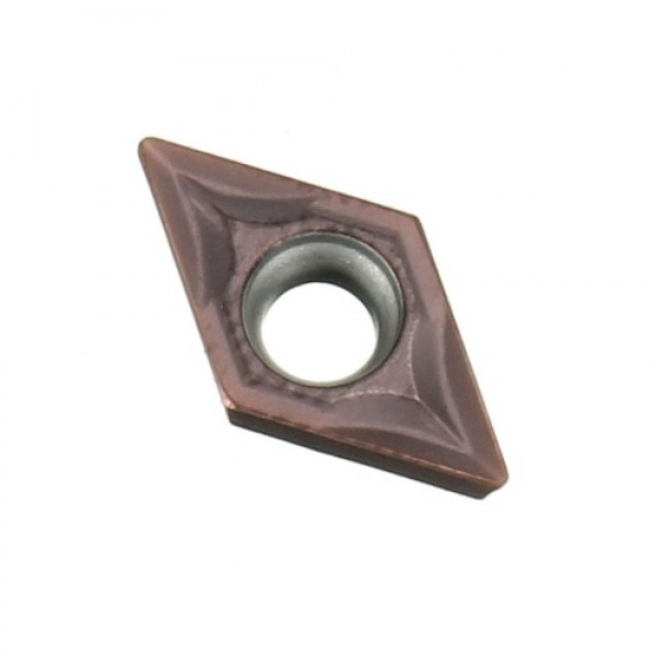 10Pcs DCMT0702 EM YBC205 Carbide Inserts + Wrench for Lathe Turning Bar Tool