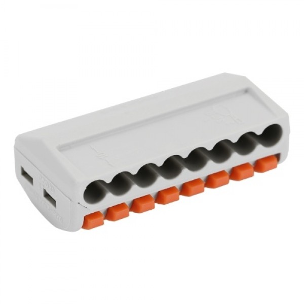 9pcs 8-Way Flame Retardant Cable Connector Box Set...