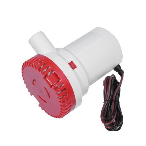 2000 GPH High Capacity Bilge Pump 12V DC Submersible Water Pump Yacht RV Boat Marine Pump with 1-1/8 Inches Outlet (29mm)