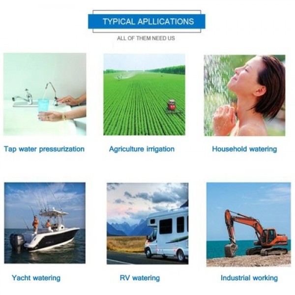 12V 1100GPH  Automatic Submersible Boat Bilge Water Pump 12v 1100gph Auto Bilge Pump with Float Switch