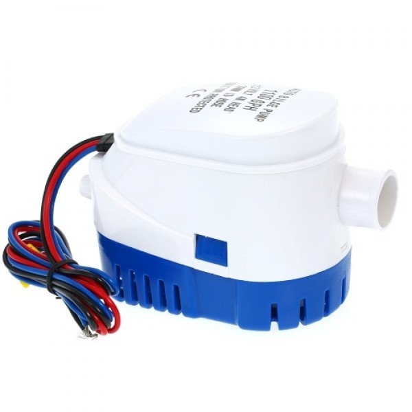 12V 1100GPH  Automatic Submersible Boat Bilge Wate...