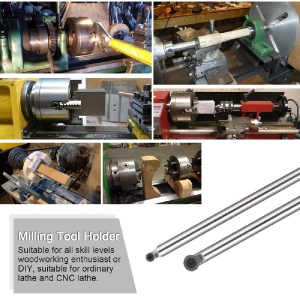 High Hardness Milling Tool Holder Quick Cutting Efficiency Lathe CNC Arbor with Insert and T15 Wrench