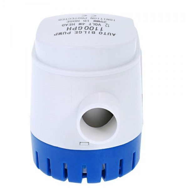 12V 1100GPH  Automatic Submersible Boat Bilge Water Pump 12v 1100gph Auto Bilge Pump with Float Switch