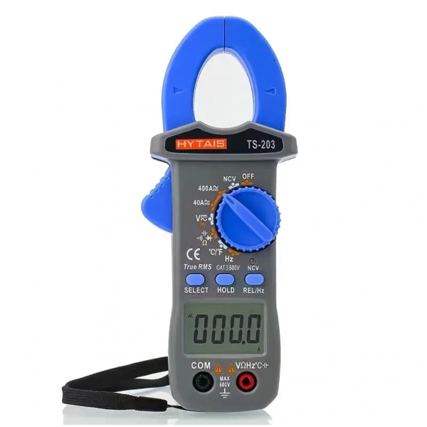 1pc Intelligent Anti-Burning Ammeter, Digital Disp...