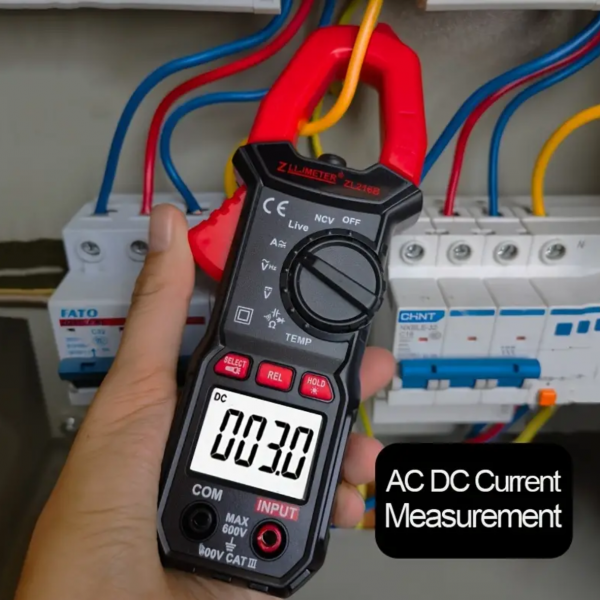 1pc Digital Clamp Meter AC DC Current clamp meter Voltage Multimeter Hz Capacitance ohm tool clamp Meters
