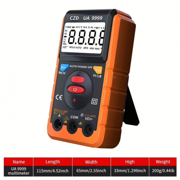 UA9999 Multimeter Intelligent Burn Prevention Smal...