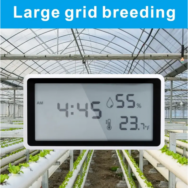 1pc Digital Hygrometer Indoor Thermometer Room Thermometer And Humidity Gauge With Temperature Humidity Monitor