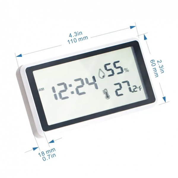 1pc Digital Hygrometer Indoor Thermometer Room Thermometer And Humidity Gauge With Temperature Humidity Monitor