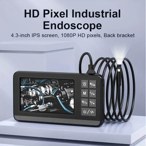4.3 Inch IPS Industrial Endoscope HD Camera Photo ...