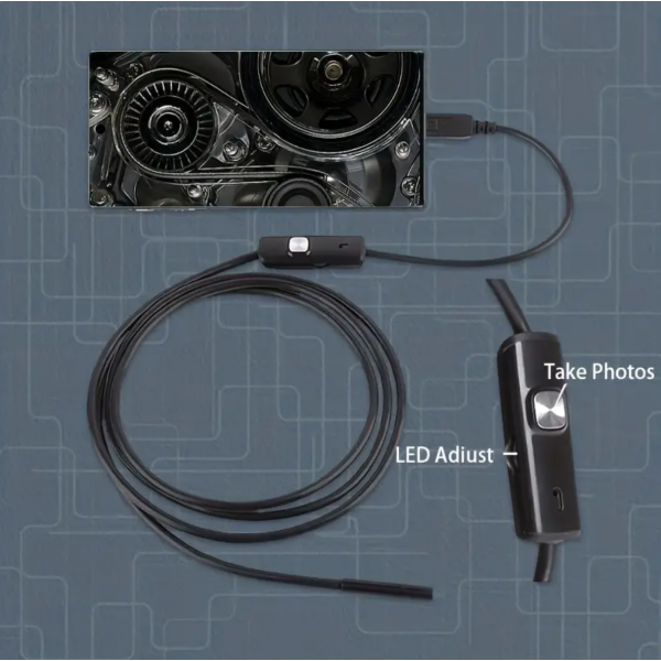 AN97 3 In 1 USB/Type-C 1 Meter Long, Android Endos...